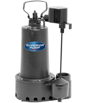 Superior Pump Model 92352 Submersible Sump Pump